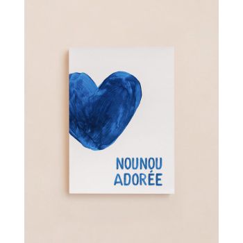 Carnet format A5 Nounou adorée - émoi émoi