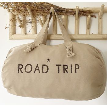 SAC POLOCHON beige safari "ROAD TRIP" -MARCEL&LILY