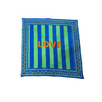 Foulard Stripes Prairie - Maison Augustin