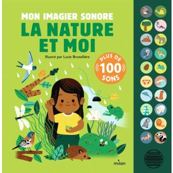 Livre Mon imagier sonore - La nature et moi