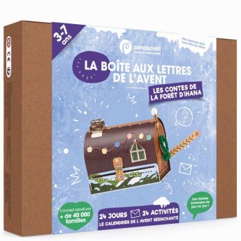 Calendrier de l'Avent La boîte aux lettres 3-7 ans PANDACRAFT - Noël