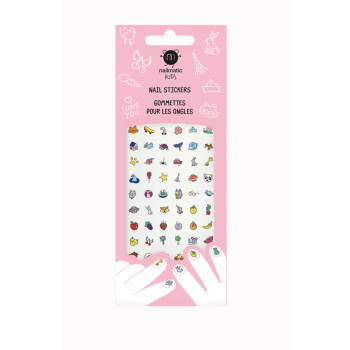 72 gommettes pour ongles enfant - Nails Happy NAILMATIC
