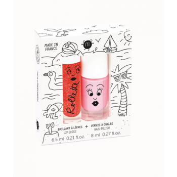 Coffret enfant duo rollette + vernis Holidays Cookie - NAILMATIC