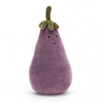 Peluche Jellycat aubergine Vivacious Vegetable Aubergine