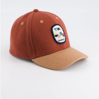 Casquette feutrine rouille The Gang - enfant et adulte