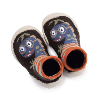 Chaussons chaussettes COLLEGIEN - Vélociraptor