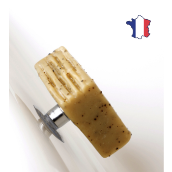 Porte-savon ventouse aimanté français