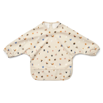 Bavoir intégral imperméable MERLE LIEWOOD - Alphabet (sandy)