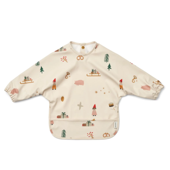 Bavoir intégral imperméable MERLE LIEWOOD Noël - Holiday (sandy)