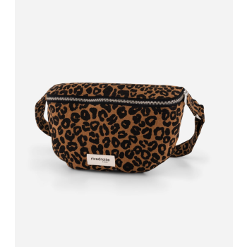 Sac Banane Custine en coton recyclé - Léopard