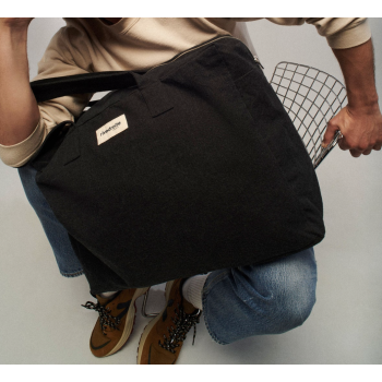 Grand sac week-end Elzevir - noir