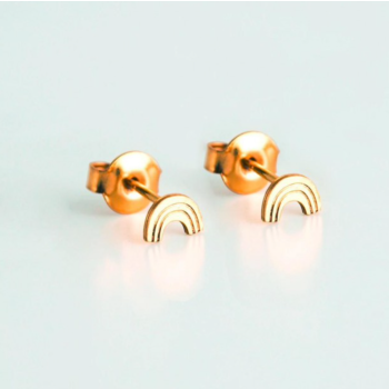 Boucles d'oreilles arc-en-ciel