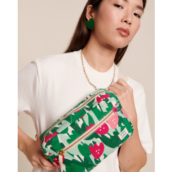 Sac banane Babette - champ de tulipes