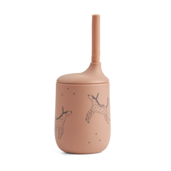 Gobelet avec paille en silicone Ellis Sippy Cup licornes (Unicorn / Pale tuscany)