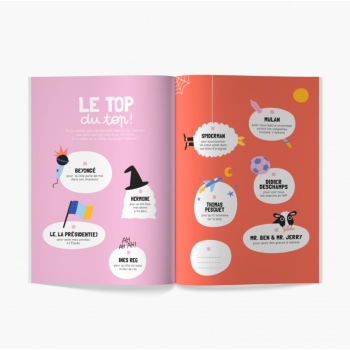 Carnet à remplir Mon Parrain, Ma Marraine à moi !