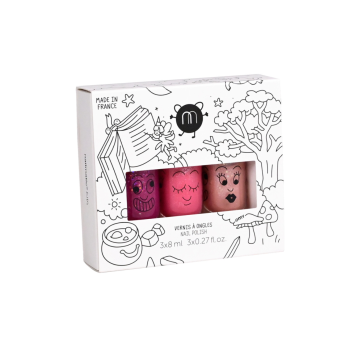 Coffret enfant 3 vernis à ongles à l'eau - Magic Forest NAILMATIC