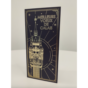 Carte de voeux Calais
