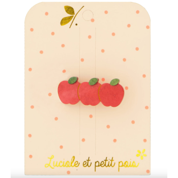Barrette 3 pommes