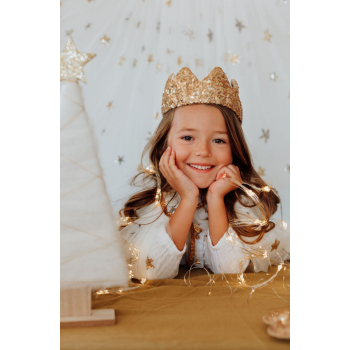 Couronne - sequins or