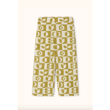 Pantalon Hitak Damier Tobacco