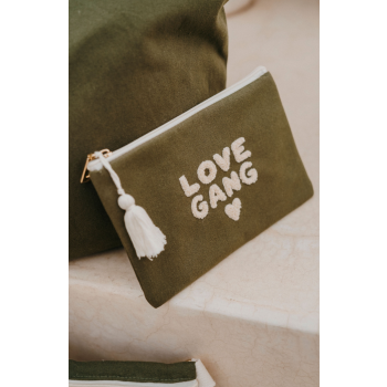 Pochette en coton - Love gang