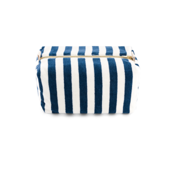 Trousse de toilette Vic Rayures Blue Midnight ROSE IN APRIL