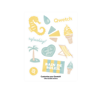 Planche de stickers Refreshing Qwetch