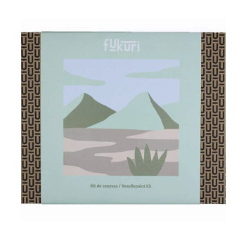 Kit Canevas complet FUKURI 25x25 cm - Désert