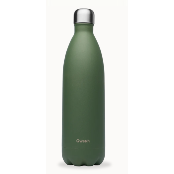 Bouteille isotherme Granite kaki 1L - QWETCH 