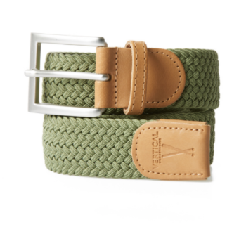 Ceinture tressée olive - taille 1 - VERTICAL
