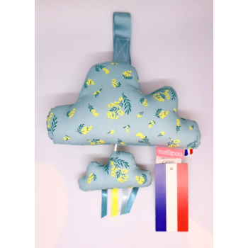 Coffret de naissance Nuage musical & Doudou Bleu Mimosa - Dirty Dancing 