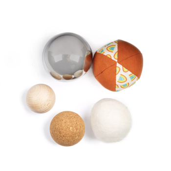 Pack de 5 balles sensorielles - Petit Boum