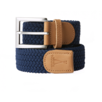 Ceinture tressée bleu outremer - taille 1 - VERTICAL