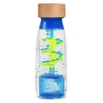 Bouteille sensorielle Move Petit Boum - Spirale Bleue
