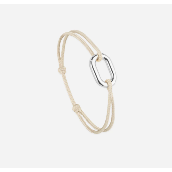 Bracelet maillon 16 mm argent Orin LE VENT A LA FRANCAISE