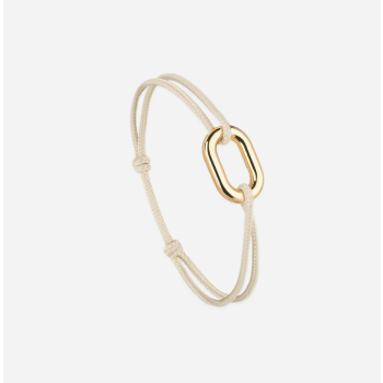 Bracelet maillon 16 mm or Ecubier LE VENT A LA FRANCAISE