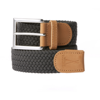 Ceinture tressée gris anthracite - taille 2 - VERTICAL