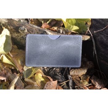 Étui à Cartes simple - LA CARTABLIERE - rétro bleu de minuit