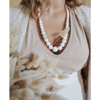 Collier d'allaitement, de portage et de dentition - LOUISE - MintyWendy