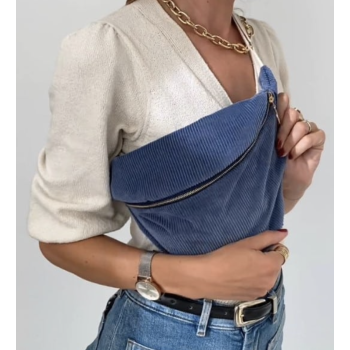 Sac Banane à Langer - bleue Lykkle - MELLIPOU
