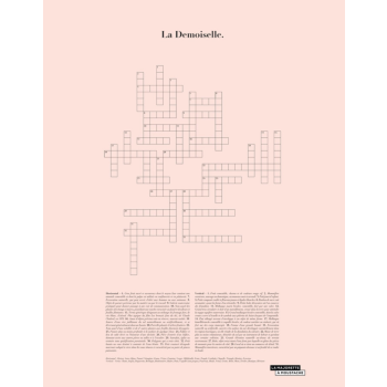 Affiche "La Demoiselle" - LA MAJORETTE A MOUSTACHE