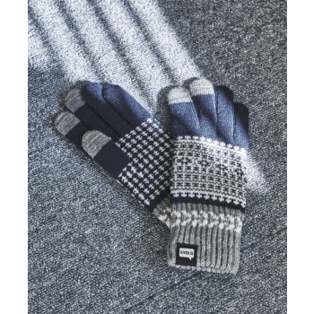 Gants tactiles maille adulte - Fleur - EVOLG