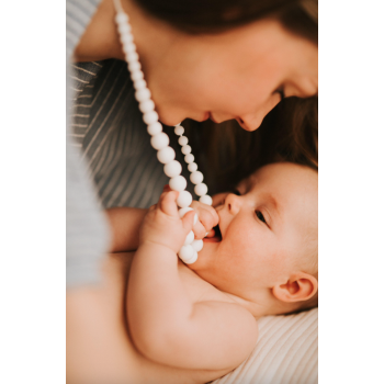 Collier d'allaitement, de portage et de dentition - LOUISE - MintyWendy