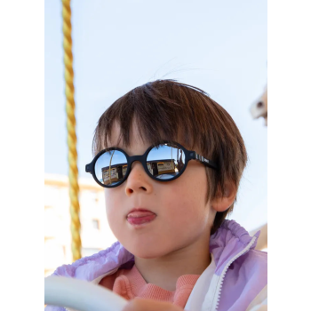 Lunettes de soleil enfant Rozz Black - 4/6 ans - KI ET LA