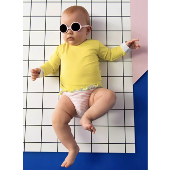 Lunettes de soleil bébé Diabola Rose pâle - 0/1 an - KI ET LA