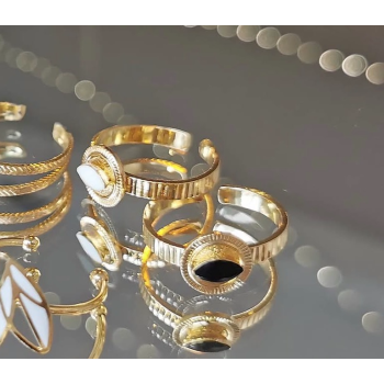 Bague ajustable Bordeau