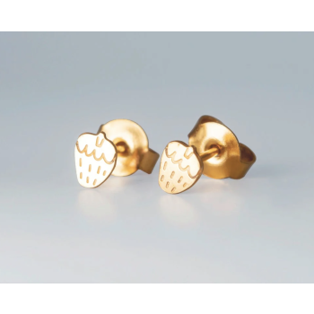 Boucles d'oreilles Fraises