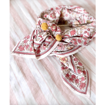Small foulard Delhi Blé SO FAMILY