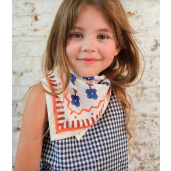 Small foulard Sky bloom MAISON AUGUSTIN