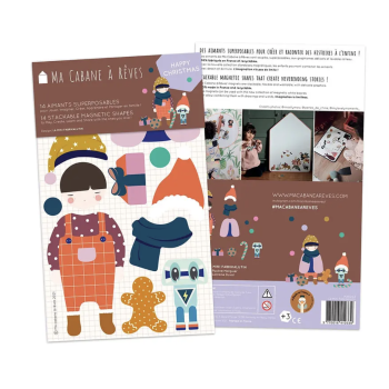 Jeu magnétique "La Mini Fabrikalutin" - MA CABANE A REVES
